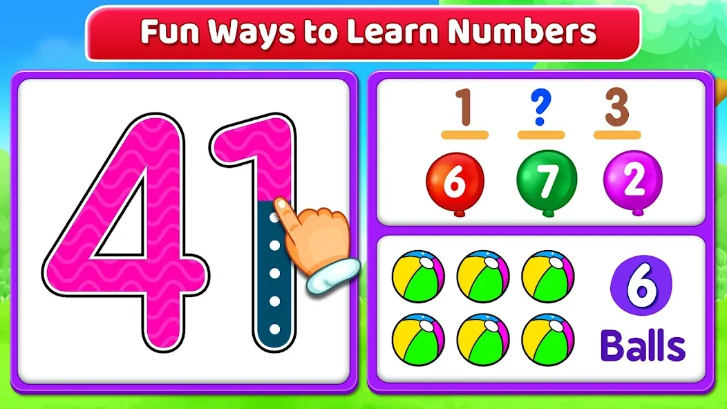 Взлом 123 Numbers — Count & Tracing  [МОД Меню] — полная версия apk на Андроид screen 2