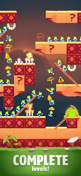 Скачать взлом Lemmings (Леммингс)  [МОД Все открыто] — полная версия apk на Андроид screen 1