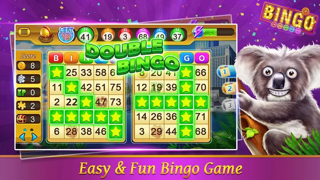 Взломанная Bingo Happy HD — Bingo Games (Бинго Хэппи ХД)  [МОД Menu] — стабильная версия apk на Андроид screen 3