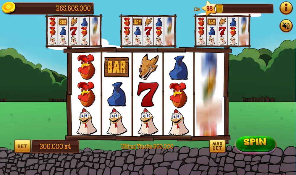 Взлом Slot Gallina 4 (Слот Галлина 4)  [МОД Menu] — полная версия apk на Андроид screen 3