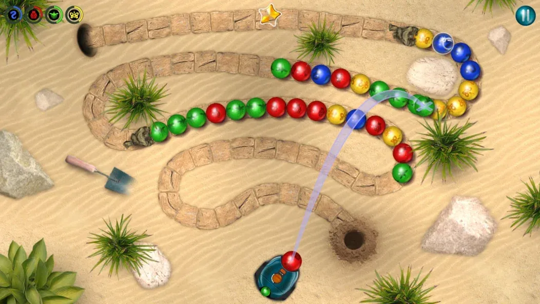 Скачать взлом Marbles Garden (Марблс Гарден)  [МОД Mega Pack] — стабильная версия apk на Андроид screen 3