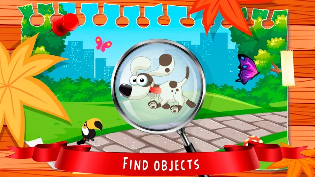 Взлом Hidden Object games for kids  [МОД Mega Pack] — стабильная версия apk на Андроид screen 1