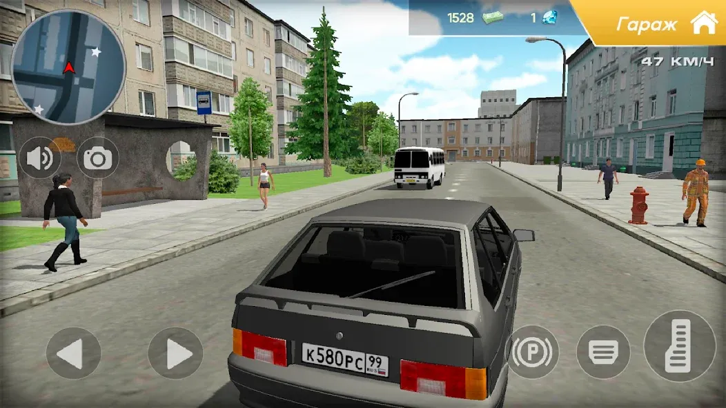 Скачать взломанную Lada 2114 Car Simulator  [МОД Menu] — последняя версия apk на Андроид screen 2