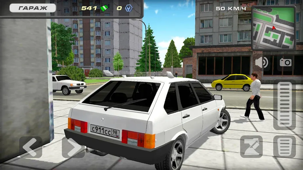 Взломанная Lada 2109 Russian Car Driver  [МОД Бесконечные монеты] — полная версия apk на Андроид screen 3