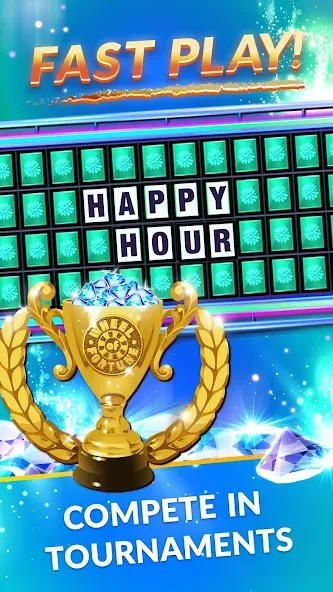 Взлом Wheel of Fortune: TV Game (Вил оф Фортюн)  [МОД Menu] — полная версия apk на Андроид screen 3