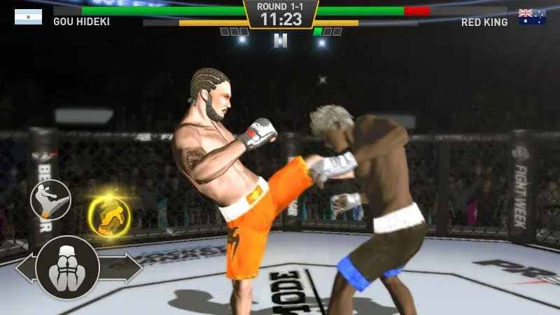 Скачать взлом Fighting Star  [МОД Unlocked] — последняя версия apk на Андроид screen 2