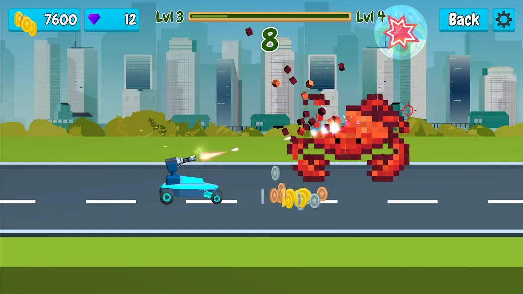 Взлом Rusher Crusher: Demolition! (Рашер Крашер)  [МОД Бесконечные деньги] — полная версия apk на Андроид screen 1