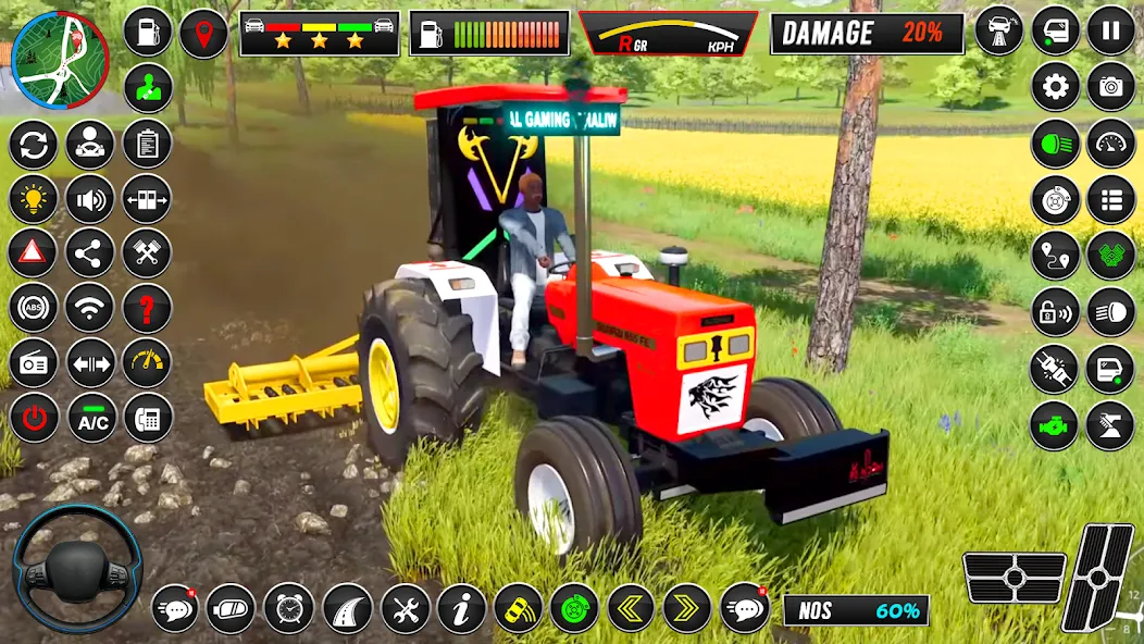 Взломанная Indian Tractor Simulator Games  [МОД Unlimited Money] — полная версия apk на Андроид screen 5