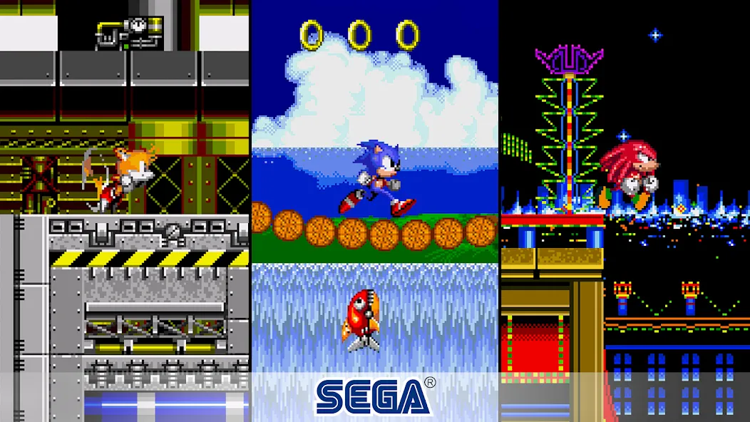 Скачать взломанную Sonic The Hedgehog 2 Classic (Соник Зе Хеджхог 2 Классик)  [МОД Unlocked] — последняя версия apk на Андроид screen 4