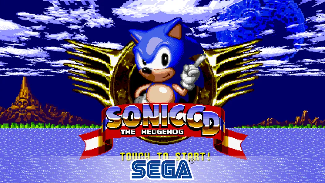 Взломанная Sonic CD Classic (Соник СД Классик)  [МОД Mega Pack] — полная версия apk на Андроид screen 1