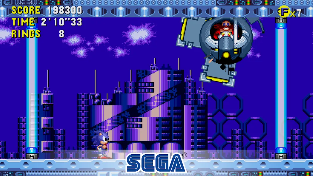 Взломанная Sonic CD Classic (Соник СД Классик)  [МОД Mega Pack] — полная версия apk на Андроид screen 4