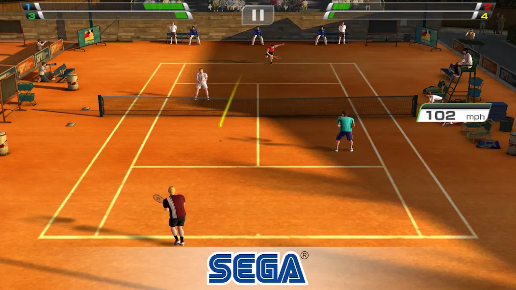 Взломанная Virtua Tennis Challenge (Виртуа Теннис Челлендж)  [МОД Меню] — стабильная версия apk на Андроид screen 3