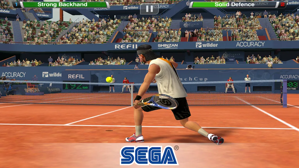 Взломанная Virtua Tennis Challenge (Виртуа Теннис Челлендж)  [МОД Меню] — стабильная версия apk на Андроид screen 4