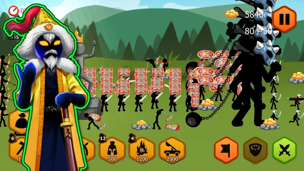 Скачать взлом Stickman Battle 2: Empires War (Стикмен Битва 2)  [МОД Unlocked] — последняя версия apk на Андроид screen 5