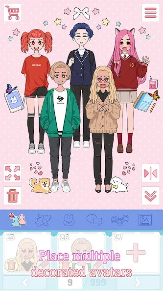 Скачать взлом Lily Diary : Dress Up Game  [МОД Много монет] — полная версия apk на Андроид screen 3