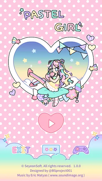 Взлом Pastel Girl : Dress Up Game  [МОД Menu] — полная версия apk на Андроид screen 1