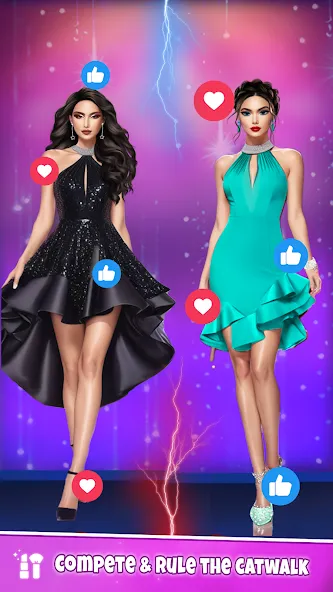 Скачать взлом Fashion Artist: Makeup Game  [МОД Menu] — стабильная версия apk на Андроид screen 2