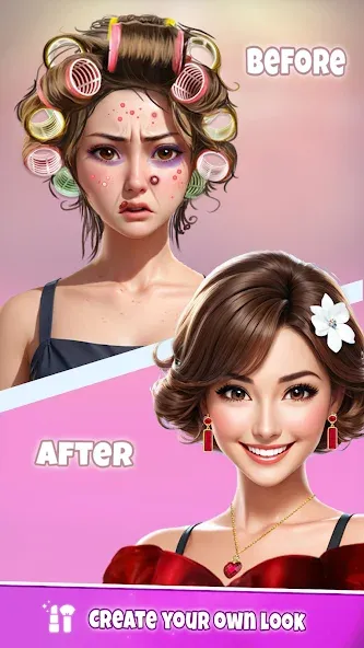 Скачать взлом Fashion Artist: Makeup Game  [МОД Menu] — стабильная версия apk на Андроид screen 3