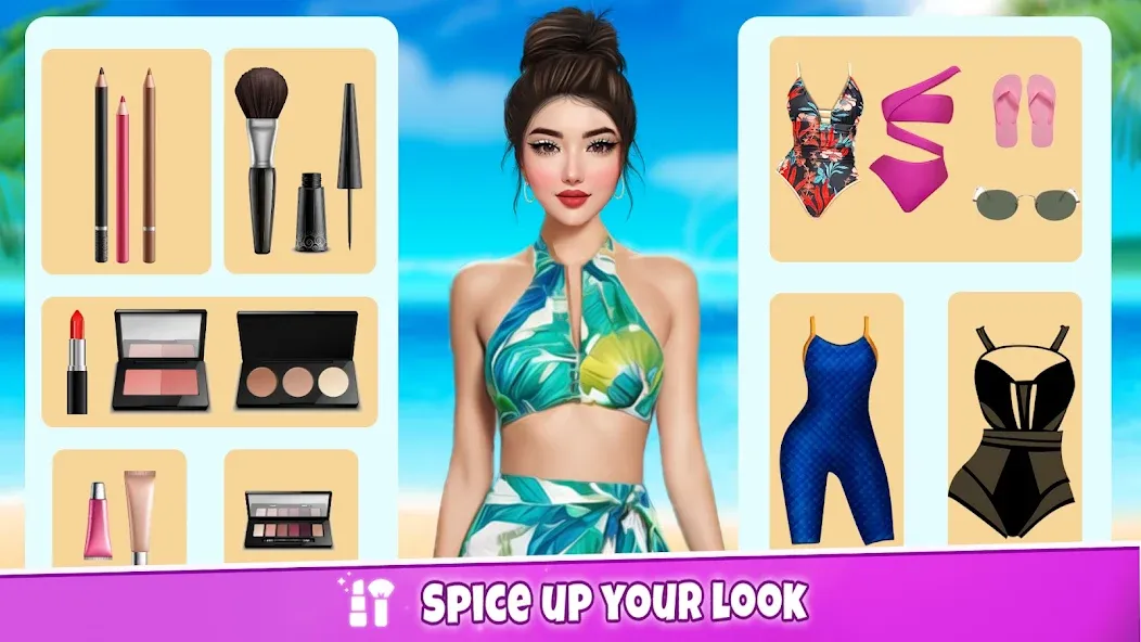 Скачать взлом Fashion Artist: Makeup Game  [МОД Menu] — стабильная версия apk на Андроид screen 5