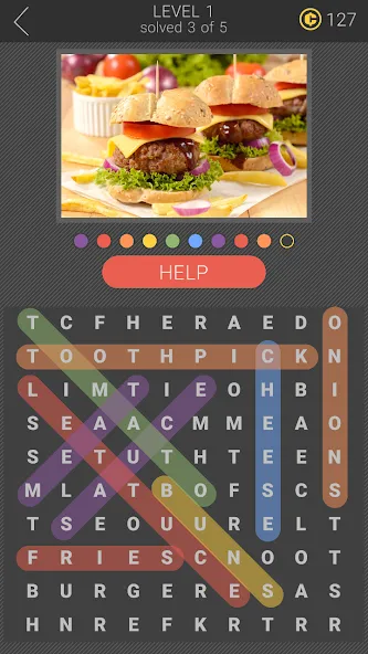 Взломанная 10×10 Word Search (десять на десять)  [МОД Menu] — полная версия apk на Андроид screen 4