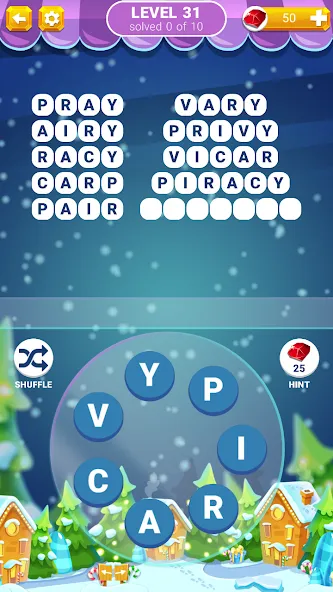 Взломанная Word Connection: Puzzle Game  [МОД Unlimited Money] — стабильная версия apk на Андроид screen 3