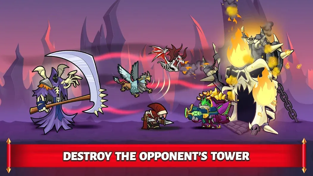 Взломанная Tower Conquest: Tower Defense  [МОД Все открыто] — стабильная версия apk на Андроид screen 2