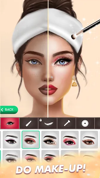 Взлом Makeup, Fashion Dress up Games  [МОД Бесконечные деньги] — последняя версия apk на Андроид screen 1