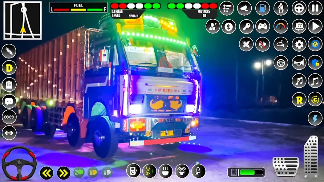 Скачать взломанную Indian Truck Driver Simulator  [МОД Меню] — последняя версия apk на Андроид screen 1