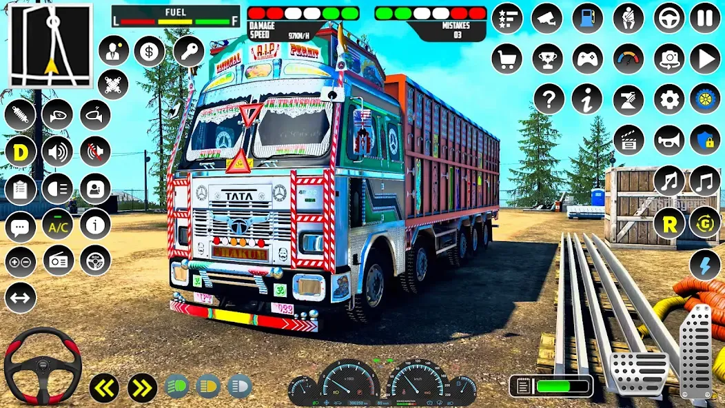 Скачать взломанную Indian Truck Driver Simulator  [МОД Меню] — последняя версия apk на Андроид screen 4