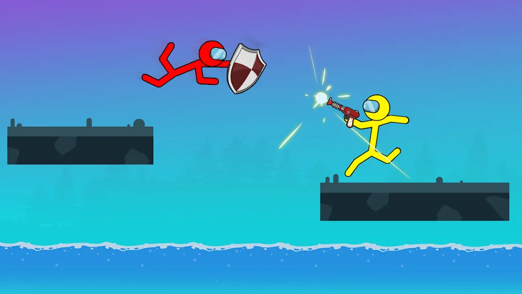 Скачать взлом Stick-man Fighting Games  [МОД Все открыто] — полная версия apk на Андроид screen 5