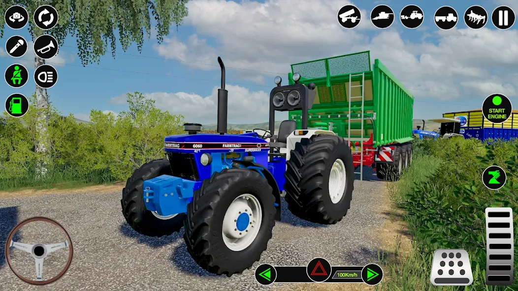 Взломанная Farming Tractor Simulator Game  [МОД Mega Pack] — стабильная версия apk на Андроид screen 3