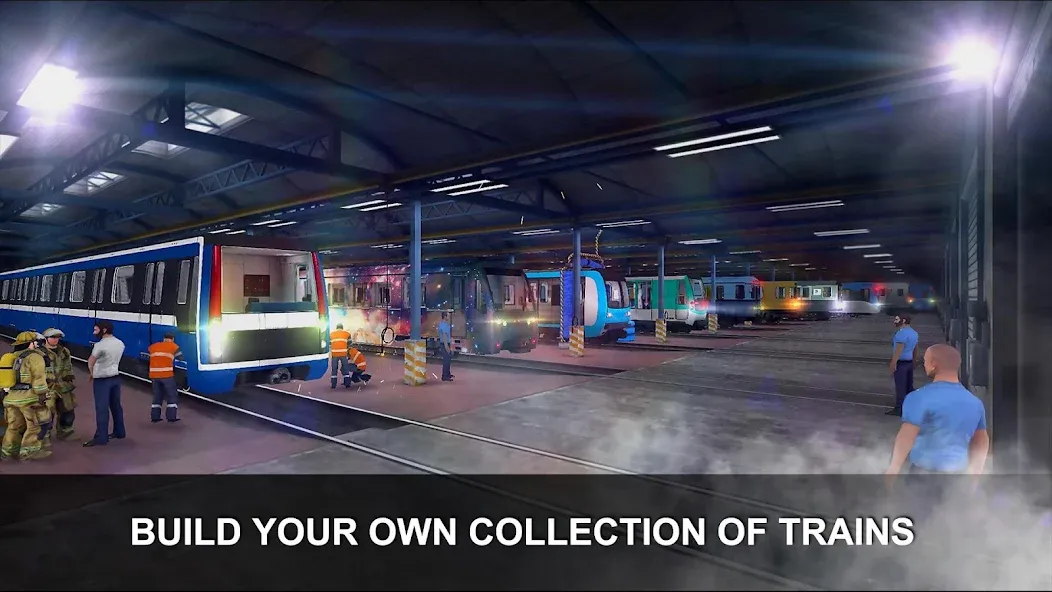 Скачать взлом Subway Simulator 3D  [МОД Unlocked] — последняя версия apk на Андроид screen 3