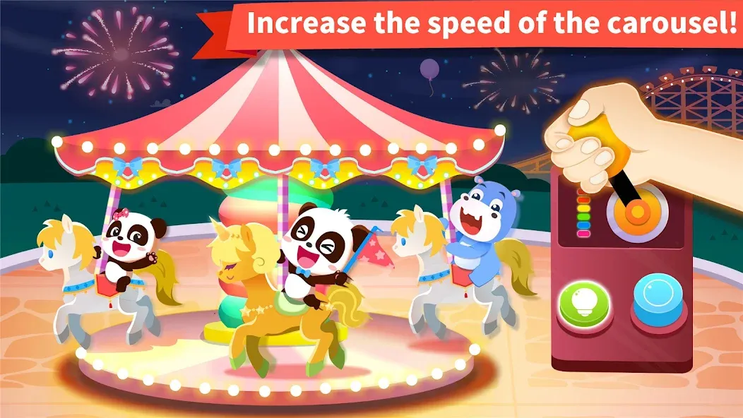 Скачать взломанную Baby Panda's Fun Park  [МОД Все открыто] — стабильная версия apk на Андроид screen 4