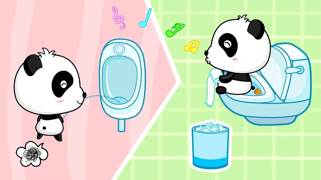 Взломанная Baby Panda's Daily Life  [МОД Все открыто] — стабильная версия apk на Андроид screen 3