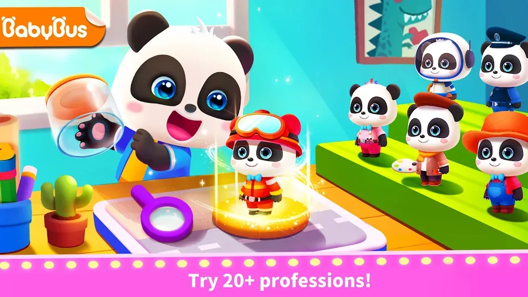 Скачать взлом Baby Panda's Town: Life  [МОД Unlocked] — стабильная версия apk на Андроид screen 1