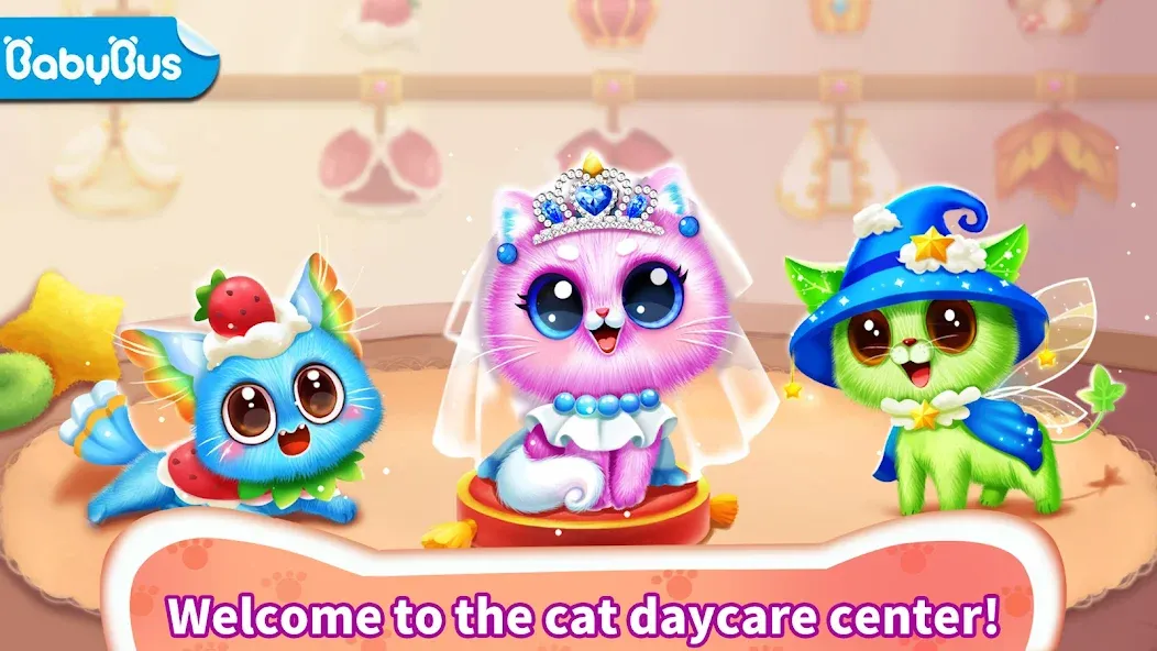 Взлом Little Panda: Baby Cat Daycare  [МОД Меню] — последняя версия apk на Андроид screen 1