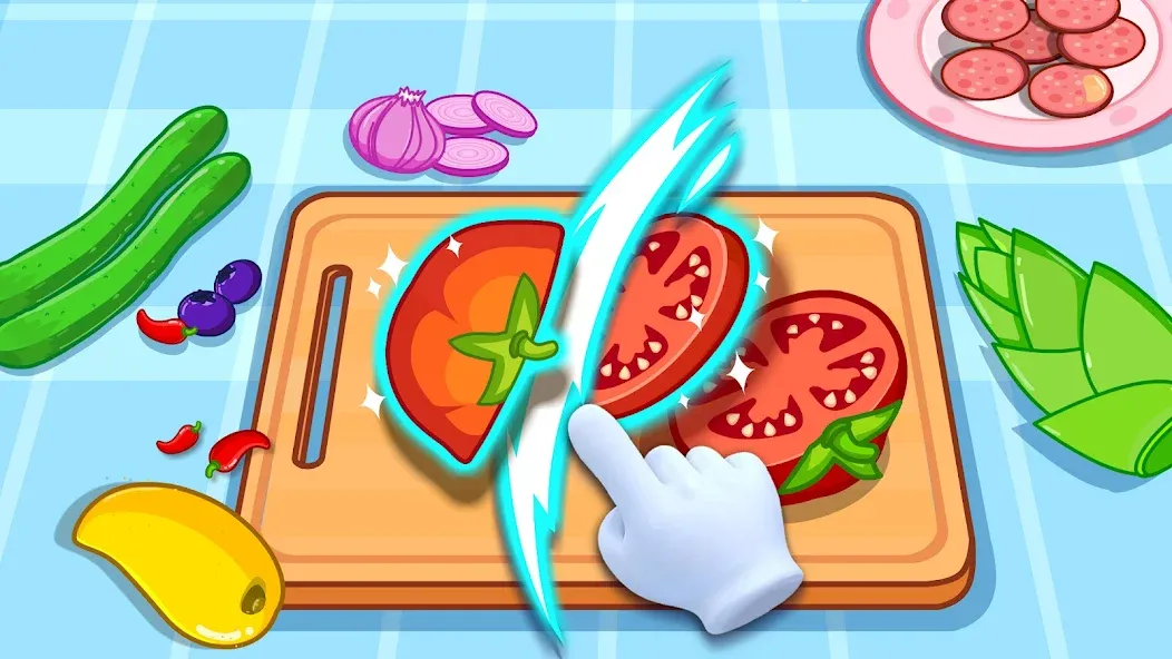 Взлом My Baby Panda Chef  [МОД Меню] — полная версия apk на Андроид screen 2