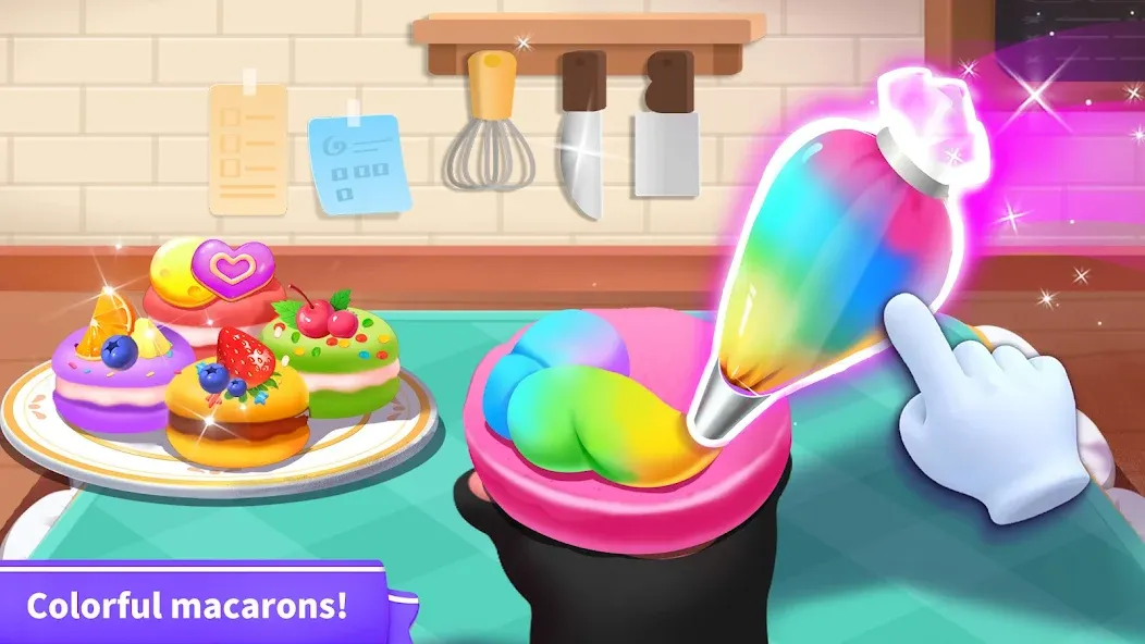 Взломанная Little Panda's World Recipes  [МОД Бесконечные монеты] — стабильная версия apk на Андроид screen 3