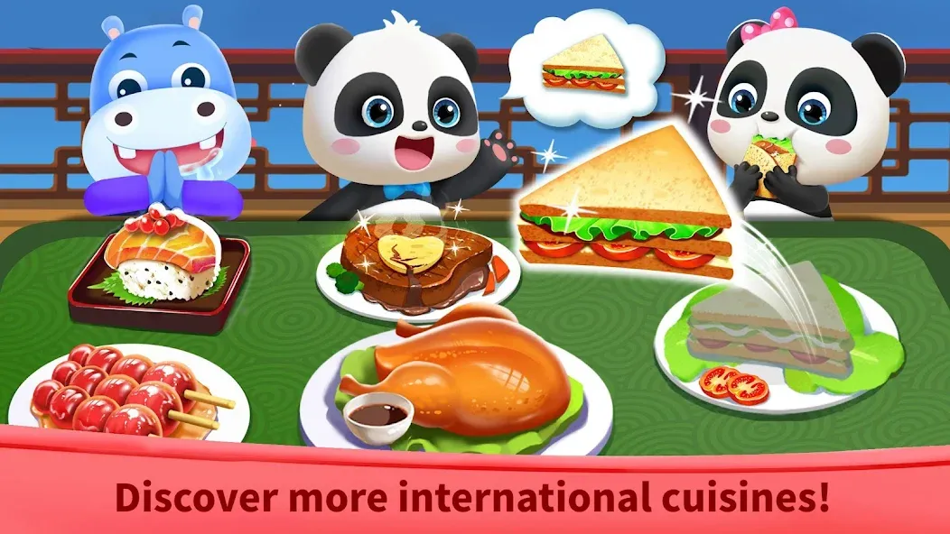 Скачать взломанную Little Panda: Star Restaurants  [МОД Бесконечные монеты] — полная версия apk на Андроид screen 5