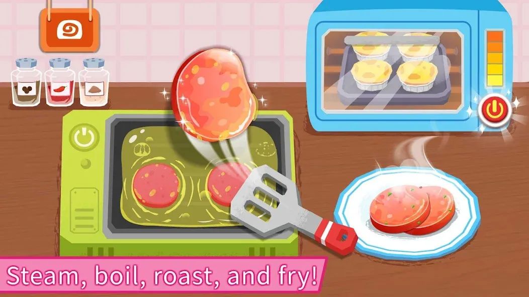 Скачать взлом Baby Panda's Breakfast Cooking  [МОД Меню] — полная версия apk на Андроид screen 3