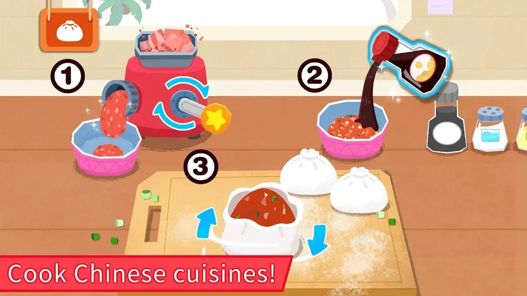 Скачать взлом Baby Panda's Breakfast Cooking  [МОД Меню] — полная версия apk на Андроид screen 4