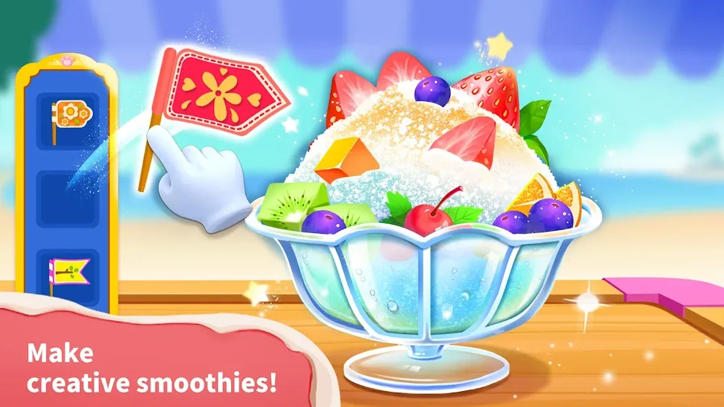 Взлом Baby Panda’s Ice Cream Shop  [МОД Unlimited Money] — стабильная версия apk на Андроид screen 4