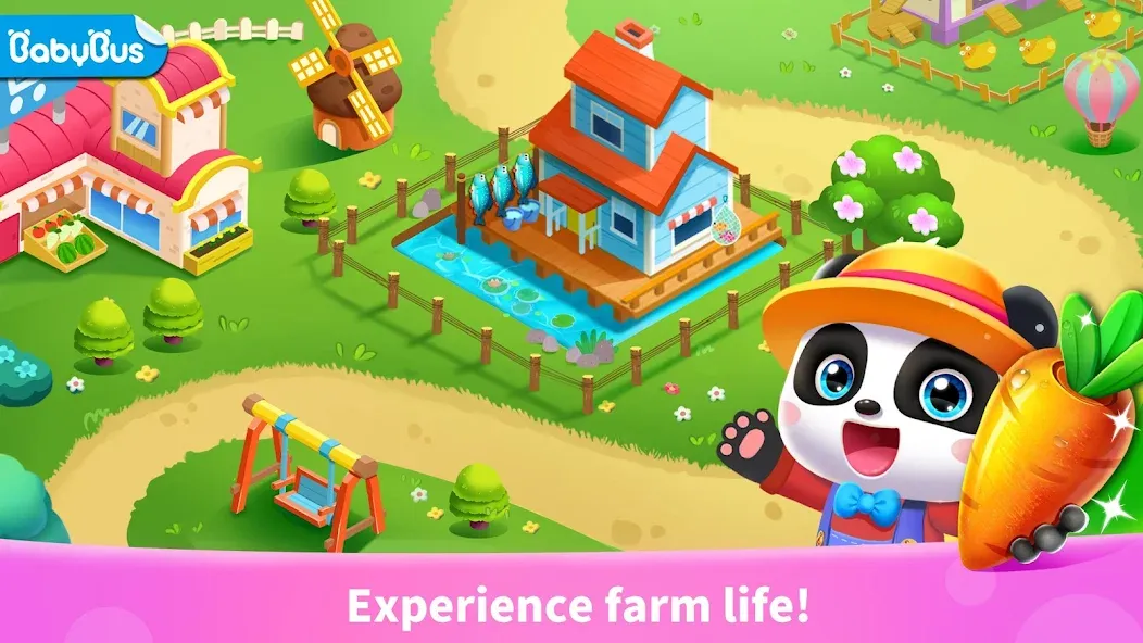 Взломанная Little Panda's Farm  [МОД Mega Pack] — последняя версия apk на Андроид screen 1