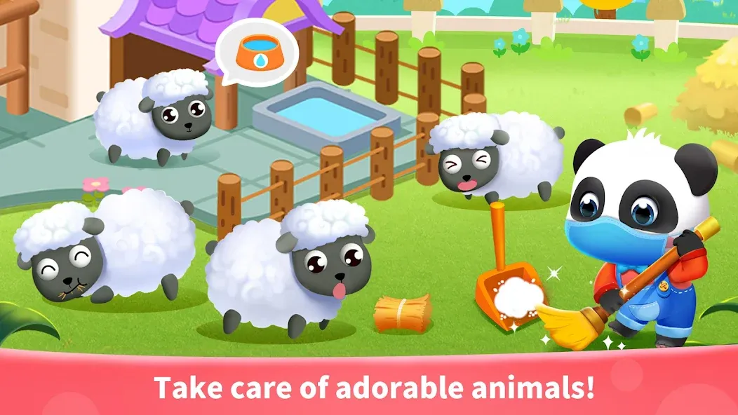 Взломанная Little Panda's Farm  [МОД Mega Pack] — последняя версия apk на Андроид screen 4