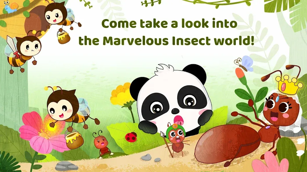 Скачать взлом Little Panda's Insect World  [МОД Menu] — последняя версия apk на Андроид screen 5