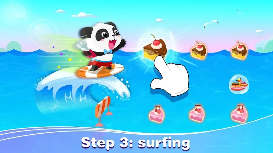 Взломанная Baby Panda’s Summer: Vacation  [МОД Много денег] — полная версия apk на Андроид screen 3