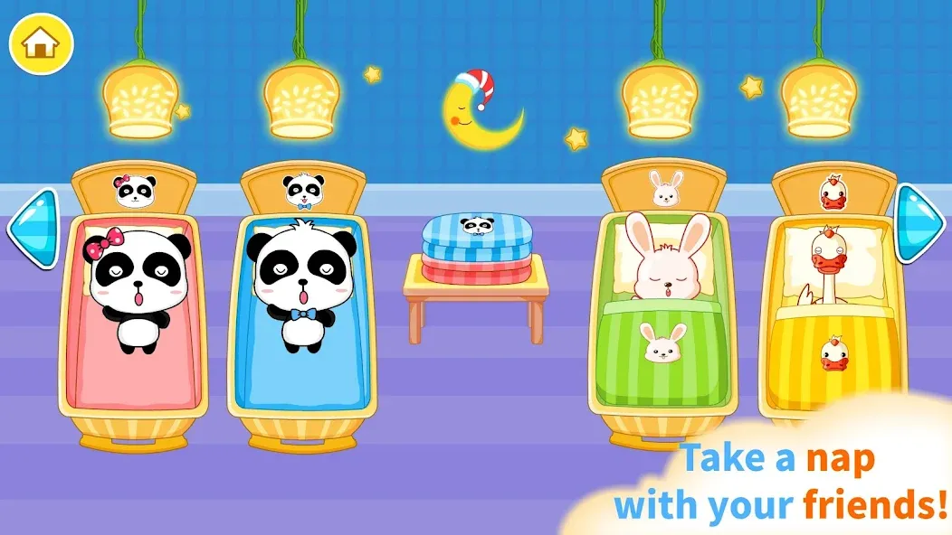 Скачать взломанную Baby Panda Kindergarten  [МОД Menu] — последняя версия apk на Андроид screen 4