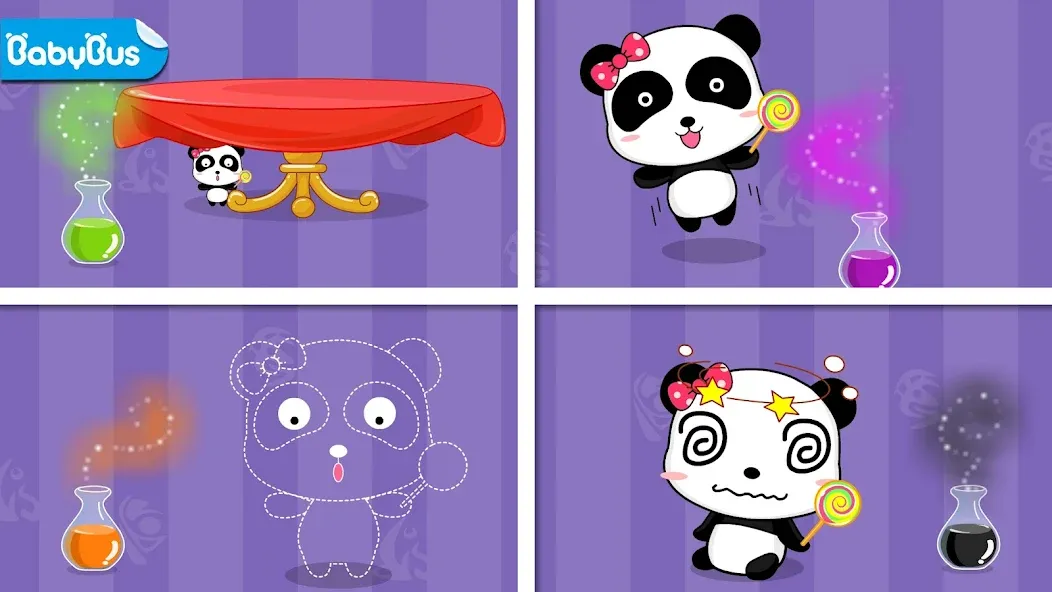 Скачать взлом Baby Panda's Color Mixing  [МОД Меню] — полная версия apk на Андроид screen 1