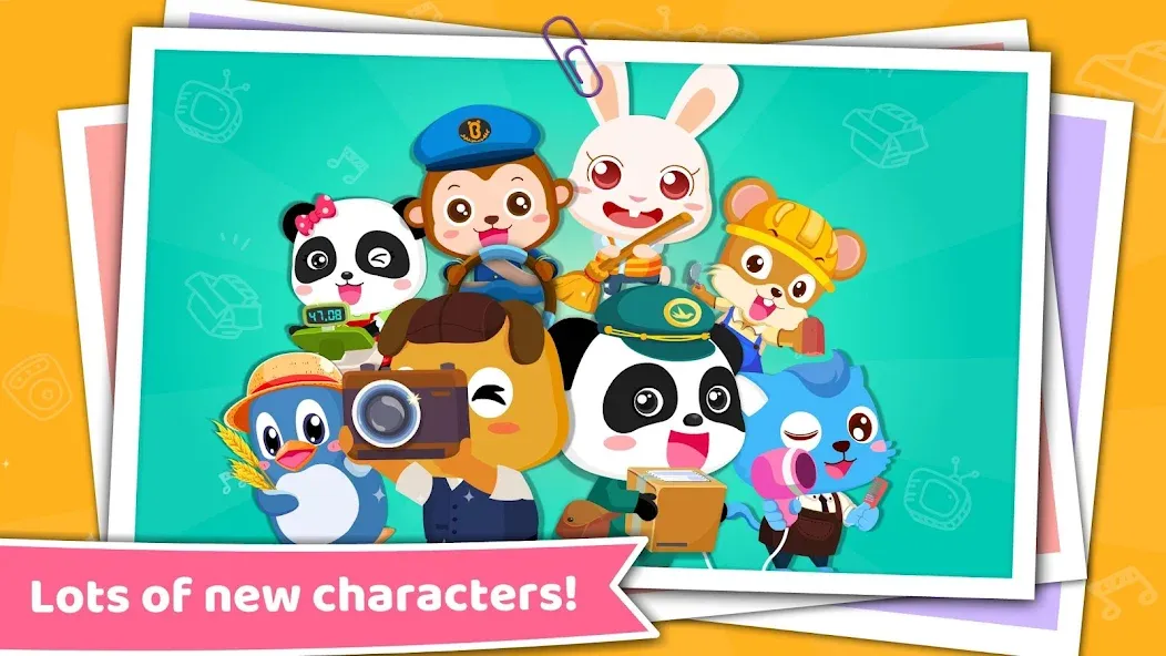 Скачать взломанную Baby Panda's Dream Job  [МОД Бесконечные монеты] — последняя версия apk на Андроид screen 5