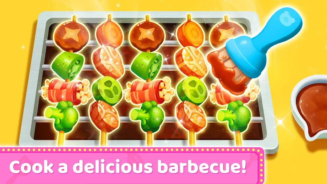 Скачать взломанную Little Panda's Restaurant  [МОД Mega Pack] — полная версия apk на Андроид screen 5